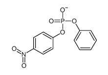 (4-nitrophenyl) phenyl phosphate结构式