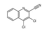 3,4-dichloro-2-cyanoquinoline结构式