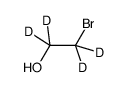 2-溴乙醇-1,1,2,2-d4结构式