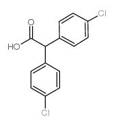 双(4-氯苯基)乙酸结构式