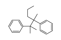 (2,3-dimethyl-2-phenylhexan-3-yl)benzene结构式