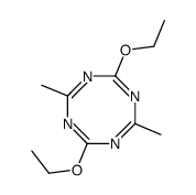 2,6-diethoxy-4,8-dimethyl-1,3,5,7-tetrazocine Structure