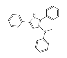 N-methyl-N,2,5-triphenyl-1H-pyrrol-3-amine Structure