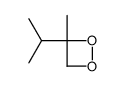 3-methyl-3-propan-2-yldioxetane Structure