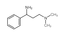 N1,N1-DIMETHYL-3-PHENYLPROPANE-1,3-DIAMINE Structure