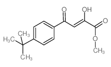 methyl 4-(4-tert-butylphenyl)-4-hydroxy-2-oxobut-3-enoate Structure