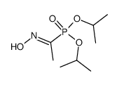diisopropyl 1-(hydroxyimino)ethylphosphonate结构式