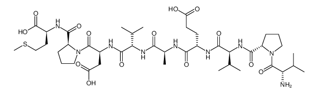 V-9-M Cholecystokinin Nonapeptide Structure