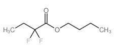 Butyl 2,2-difluorobutanoate Structure