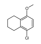 5-chloro-8-methoxy-1,2,3,4-tetrahydronaphthalene Structure