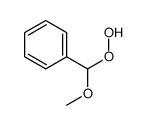[hydroperoxy(methoxy)methyl]benzene Structure