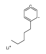 lithium,pentylbenzene结构式