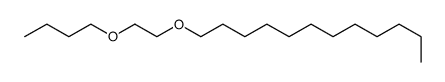 1-(2-butoxyethoxy)dodecane Structure