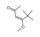 4-methoxy-5,5-dimethyl-hex-3c-en-2-one结构式