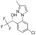 (R)-1-(4-Chloro-2-(3-Methyl-1H-pyrazol-1-yl)phenyl)-2,2,2-trifluoroethanol Structure