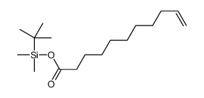 [tert-butyl(dimethyl)silyl] undec-10-enoate结构式