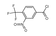3-nitro-4-(trifluoromethyl)benzoyl chloride Structure