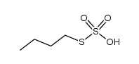 thiosulfuric acid S-butyl ester结构式
