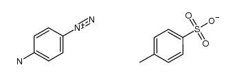 4-aminobenzenediazonium tosylate Structure