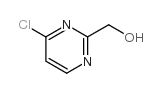 (4-氯嘧啶-2-基)甲醇结构式