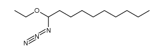 1-azido-1-ethoxy-decane结构式