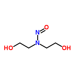 2,2'-(Nitrosoimino)diethanol Structure