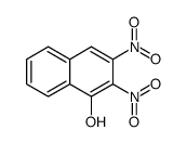 2,3-dinitronaphthalen-1-ol Structure