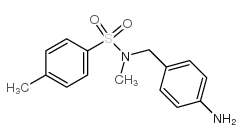N-(4-Aminobenzyl)-N-methyl-p-Toluenesulfonamide Structure