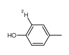 2-deuterio-4-methylphenol结构式