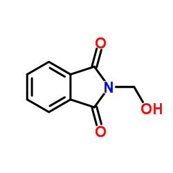 N-羟甲基邻苯二甲酰亚胺结构式