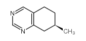 (R)-(9CI)-5,6,7,8-四氢-7-甲基喹唑啉结构式