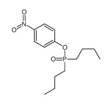 1-dibutylphosphoryloxy-4-nitrobenzene结构式