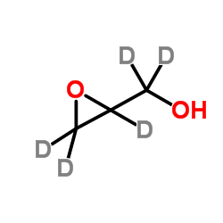 Oxiran-2-ylmethanol-d5 Structure