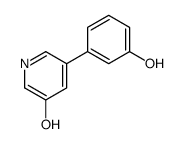 5-(3-hydroxyphenyl)pyridin-3-ol Structure