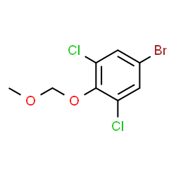 5-Bromo-1,3-dichloro-2-(methoxymethoxy)benzene Structure