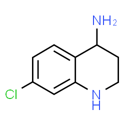 7-氯-1,2,3,4-四氢喹啉-4-胺结构式