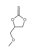 4-(methoxymethyl)-1,3-dioxolane-2-thione结构式