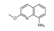 2-甲氧基喹啉-8-胺结构式