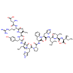 Angiotensin (1-12) (human) trifluoroacetate salt Structure