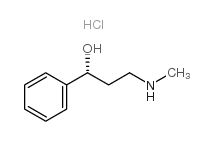 (R)-3-(甲基氨基)-1-苯丙醇盐酸盐结构式