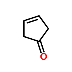 3-环戊烯-1-酮结构式