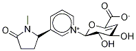 可替宁N-(4-脱氧-4,5-二去氢)-β-D-葡糖苷酸结构式