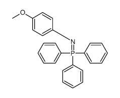 N-(Triphenylphosphoranylidene)-4-methoxyaniline结构式