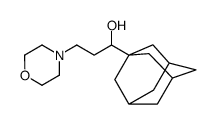 α-(1-Adamantyl)-4-morpholine-1-propanol结构式
