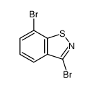 3,7-dibromo-1,2-benzisothiazole Structure