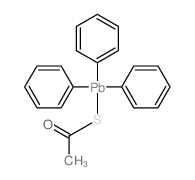 Ethanethioic acid,S-(triphenylplumbyl) ester picture