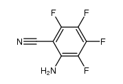 2-amino-tetrafluoro-benzonitrile结构式