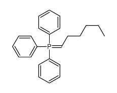hexylidene(triphenyl)-λ5-phosphane结构式