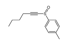 1-hexynyl p-tolyl sulfoxide结构式