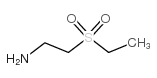 2-(乙磺酰基)乙胺结构式